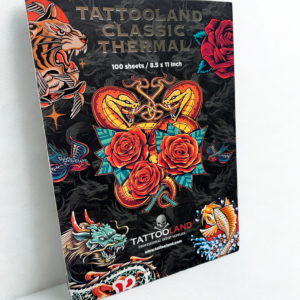 Tattooland - Papier Thermique pour Transferts Classic - Boîte de 100
