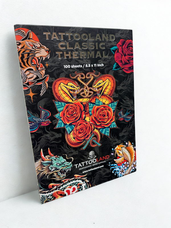 Tattooland - Papier Thermique pour Transferts Classic - Boîte de 100